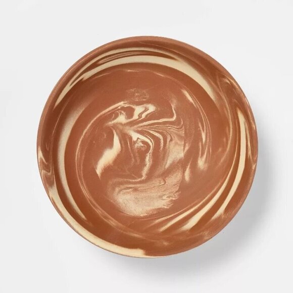 Threshold Studio McGee Marbled Ceramic Decorative Bowl‎ Rust - Target - Picture 3 of 5